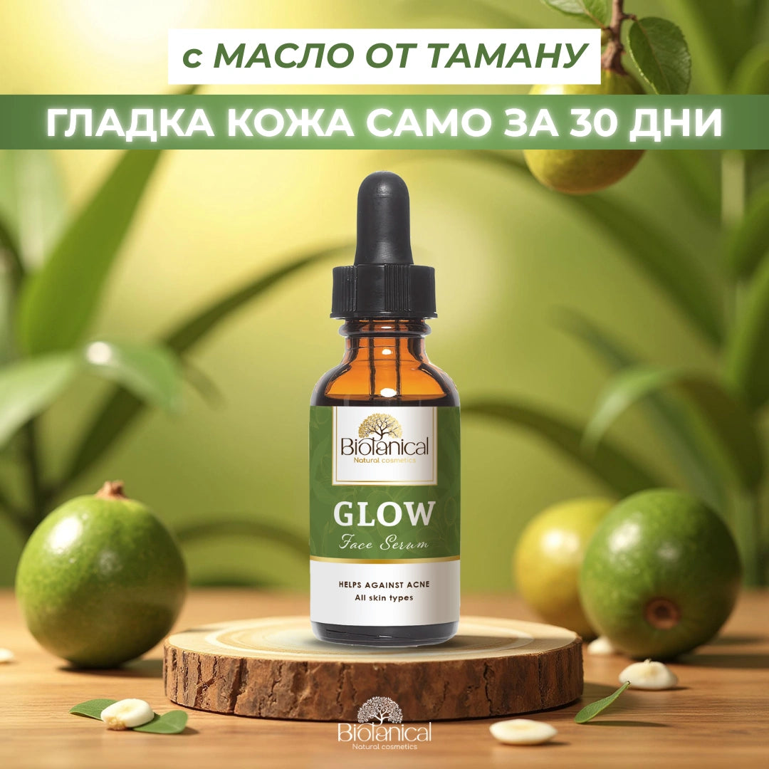 Серум за Лице GLOW при Акне и Проблемна Кожа