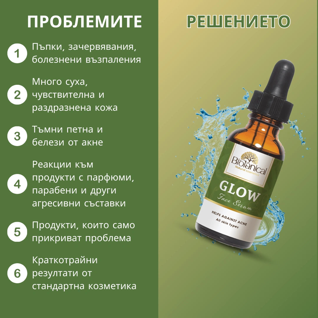 Био еликсир с масло от таману при Акне